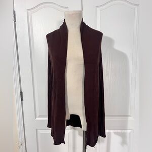 Max‎ Studio Silk Blend Open Cardigan- sz M